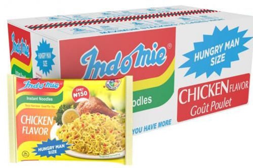Indomie Hungry Man Size Chicken Flavour - Carton 