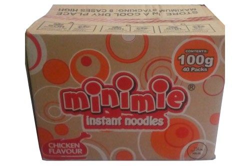 Minimie Instant Noodles - 100g (carton)