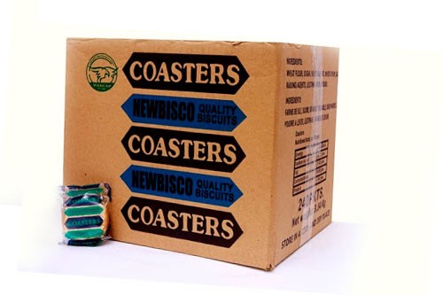 Coaster Biscuit Carton (48 Pieces)