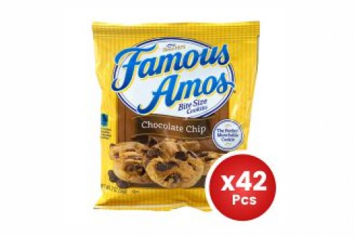 Famous Amos Chocolate Chips 56g X42 (Carton)