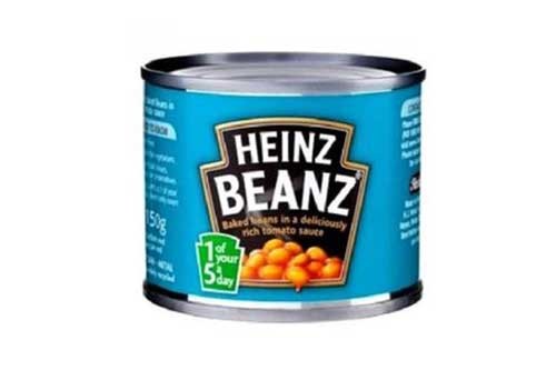 Heinz beanz- about 200g