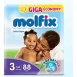 Molfix Baby Diaper (Size 3 ) Jumbo