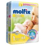 Molfix Baby Diaper (X4 ) Jumbo