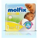 Molfix Baby Diaper midi (Size 1 ) Regular