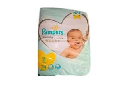PAMPERS PREMIUM CARE S2 “74”
