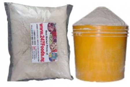 Pure Sieved Elubo / Yam Flour - 1 Paint, About 2.4kg ( Local market)