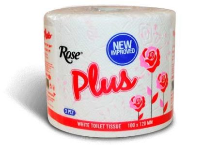 Rose Plus Toilet Tissue