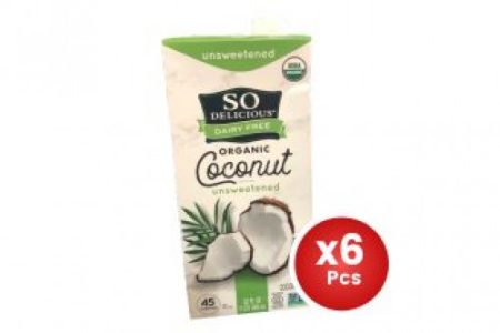 So Delicious Organic Coconut Milk 946ml X2 (2 Bottles)