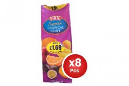 Stute Superior Tropical Fruit 1.5litres X9 (Carton)