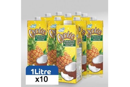 Chivita Exotic Juice Pineapple 1ltr - Carton