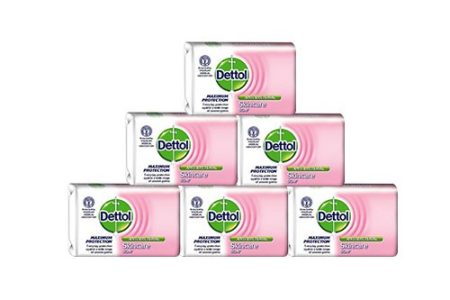 Dettol Anti-Bacterial Soap Skin Care 110g (Pack of 6)