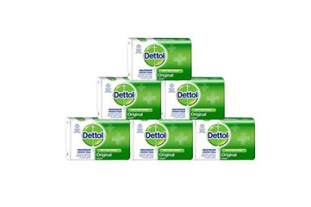 Dettol Original Anti-Bacteria Soap 75g (Pack of 6)