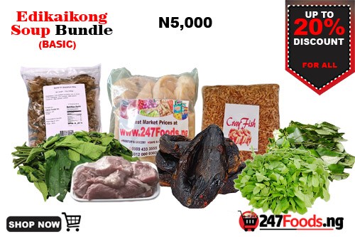 EDIKAIKONG SOUP BUNDLE – (BASIC) – 24Hours Delivery