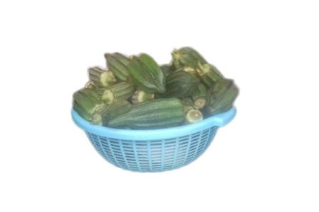 Fresh Okra- 1 Paint, About 2.3kg (Local market)