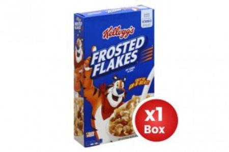 Kelloggs Frosties 1kg (1 Box)