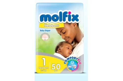 Molfix Baby Diaper (Size 1 ) Midi