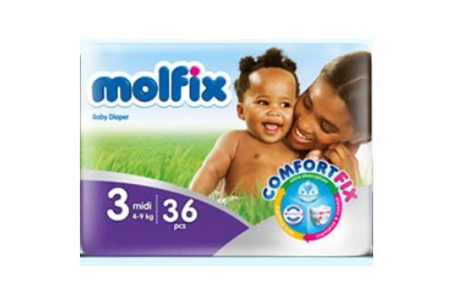 Molfix Baby Diaper (Size 3 ) Midi
