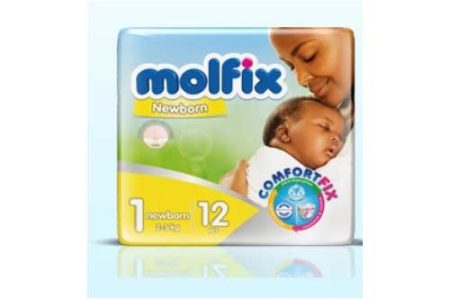 Molfix Baby Diaper midi (Size 1 ) Regular