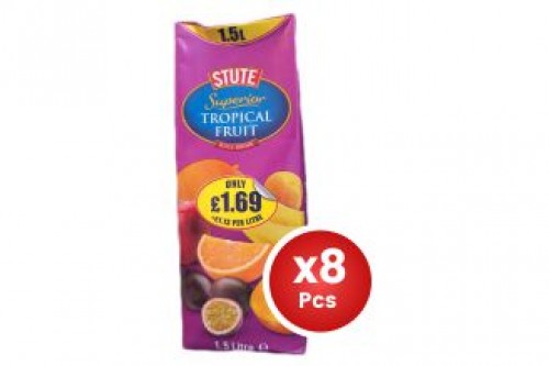 Stute Superior Tropical Fruit 1.5litres X9 (Carton)